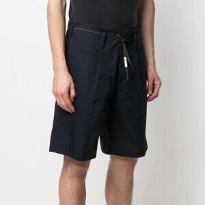 BNWT SS21 MARNI LOGO PRINT LACE TIED WAIST SHORTS 50